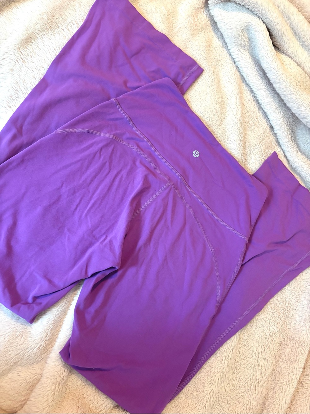 Lululemon Purple Align High-Rise Flare Leggings